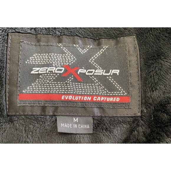 ZeroXposur Women's Puffer Jacket Black Faux-Fur Hood Ski Coat Size Med - Picture 12 of 15